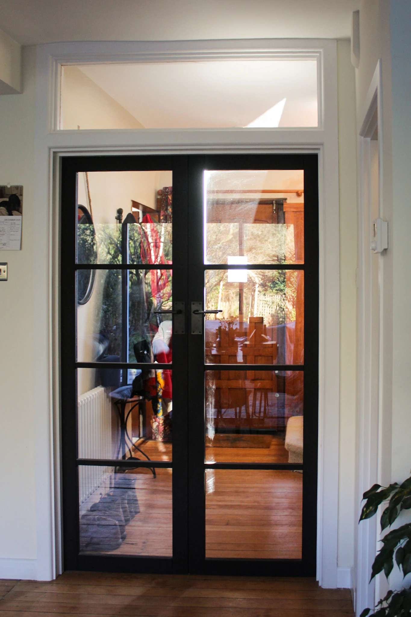 glass doors